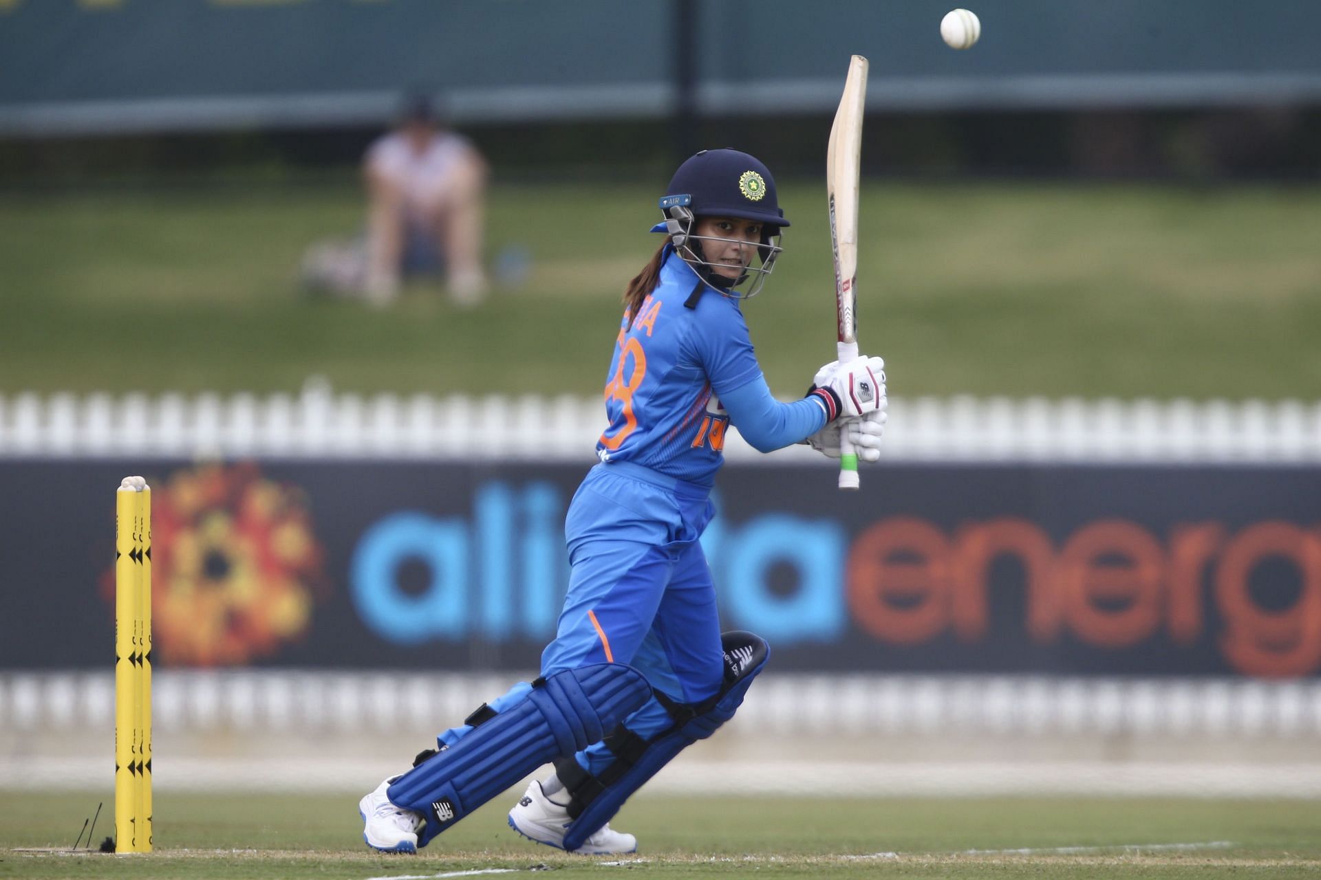 Taniya Bhatia seen in action: India v England - Women&#039;s T20 Tri-Series Game 4
