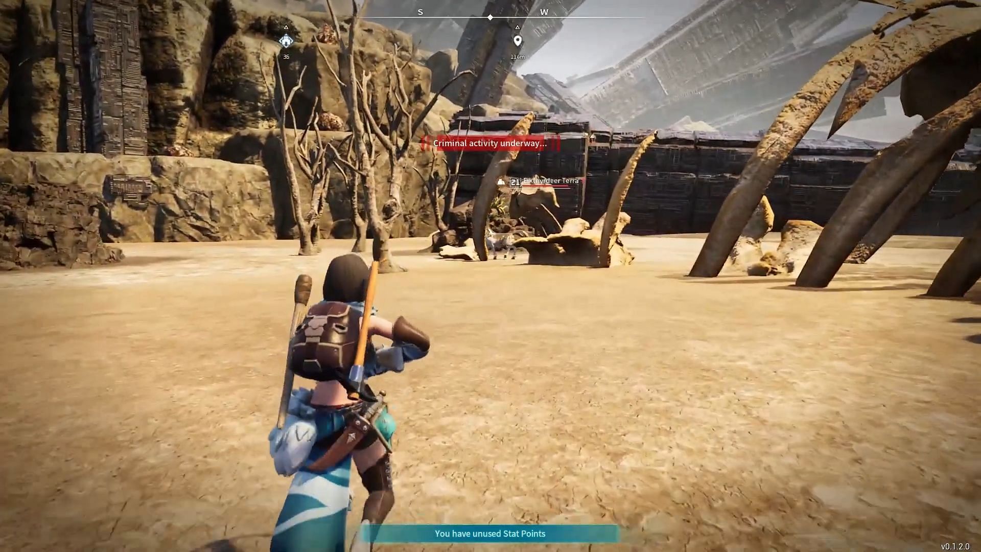 An Eikthyrdeer Terra in the wild (Image via YouTube/OnGame MultiGaming)