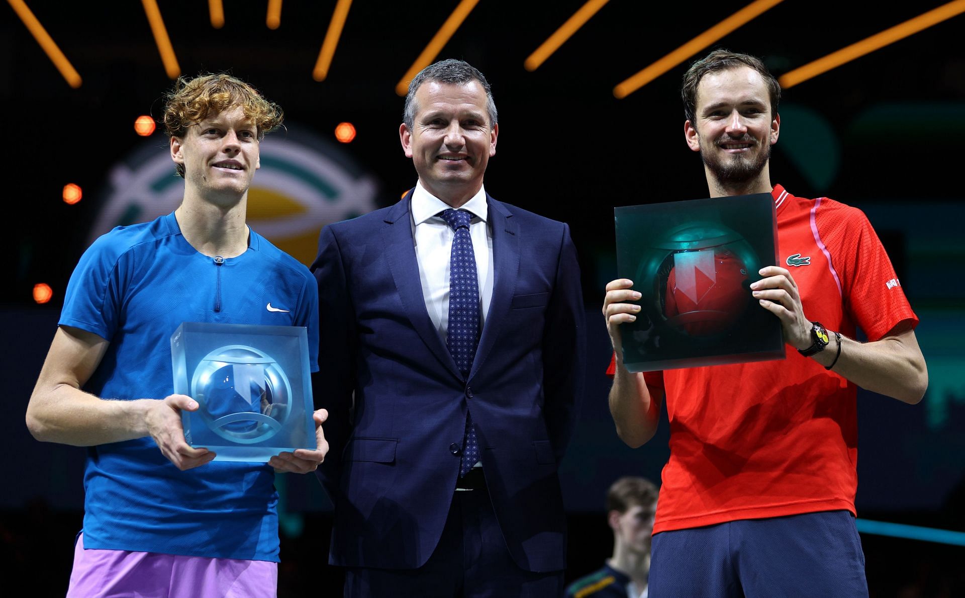 2023 ATP Rotterdam was Sinner and Medvedev&#039;s first final together; they have since faced each other in four other title clashes