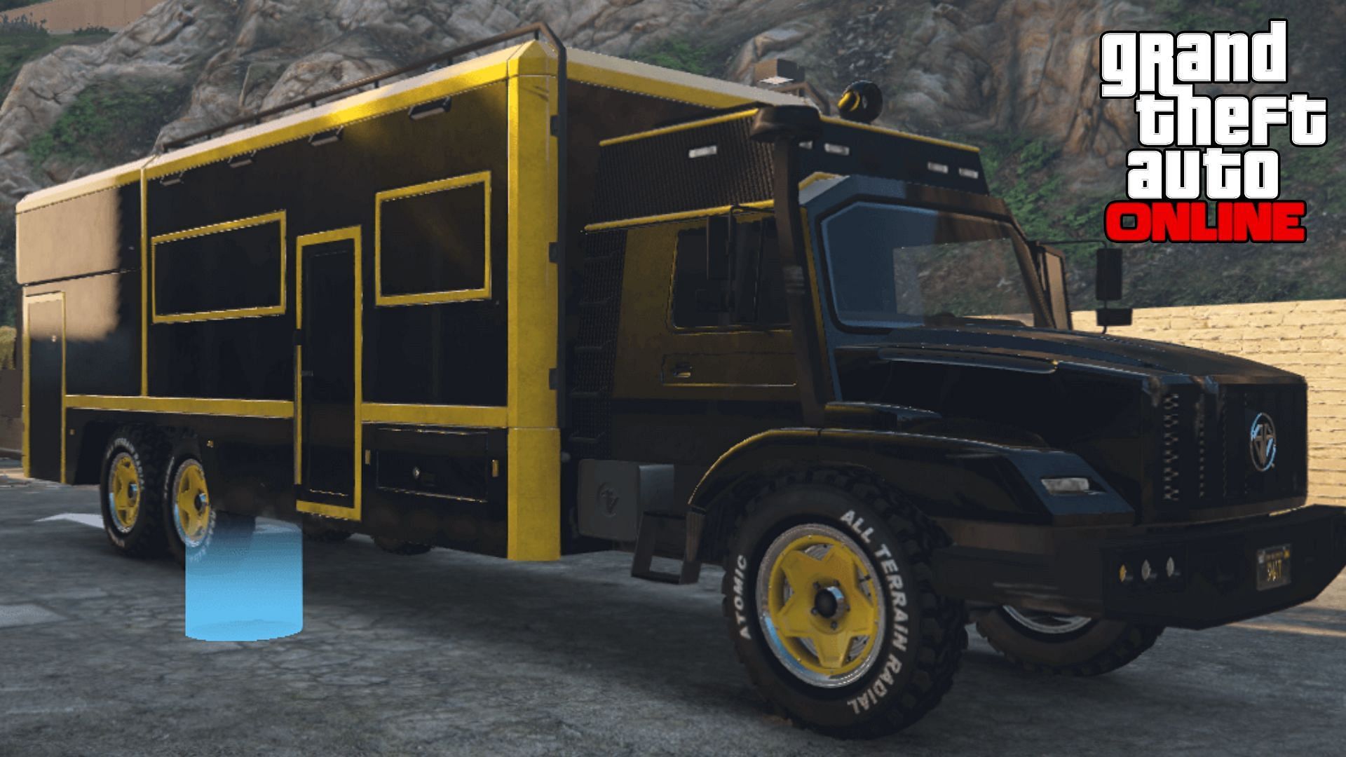 A fully upgraded Benefactor Terrorbyte in GTA Online (Image via GTA Base/cgris85)