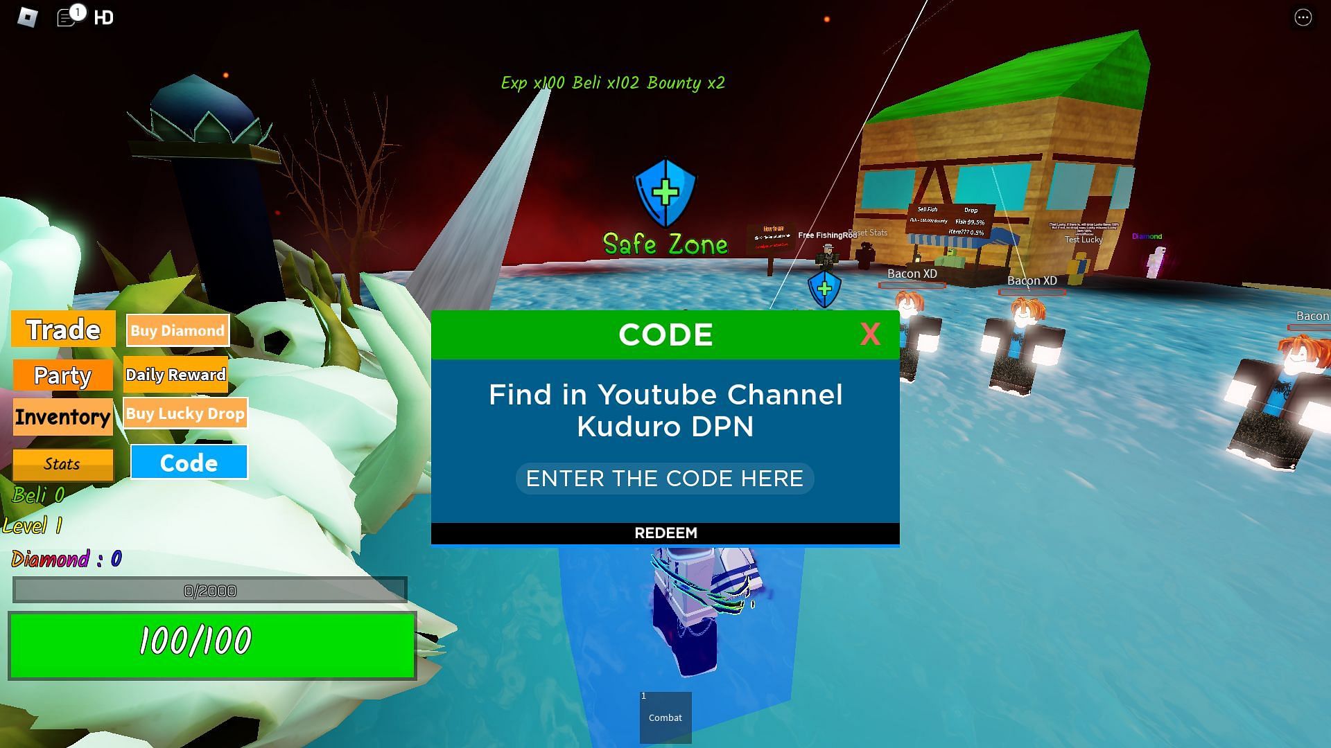 Active codes for Rock Fruit (Image via Roblox)