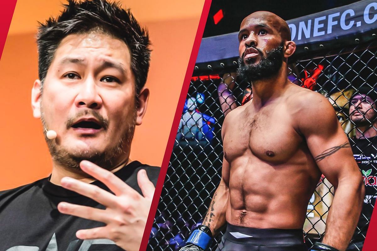 Chatri Sityodtong and Demetrious Johnson - Photo by ONE Championship