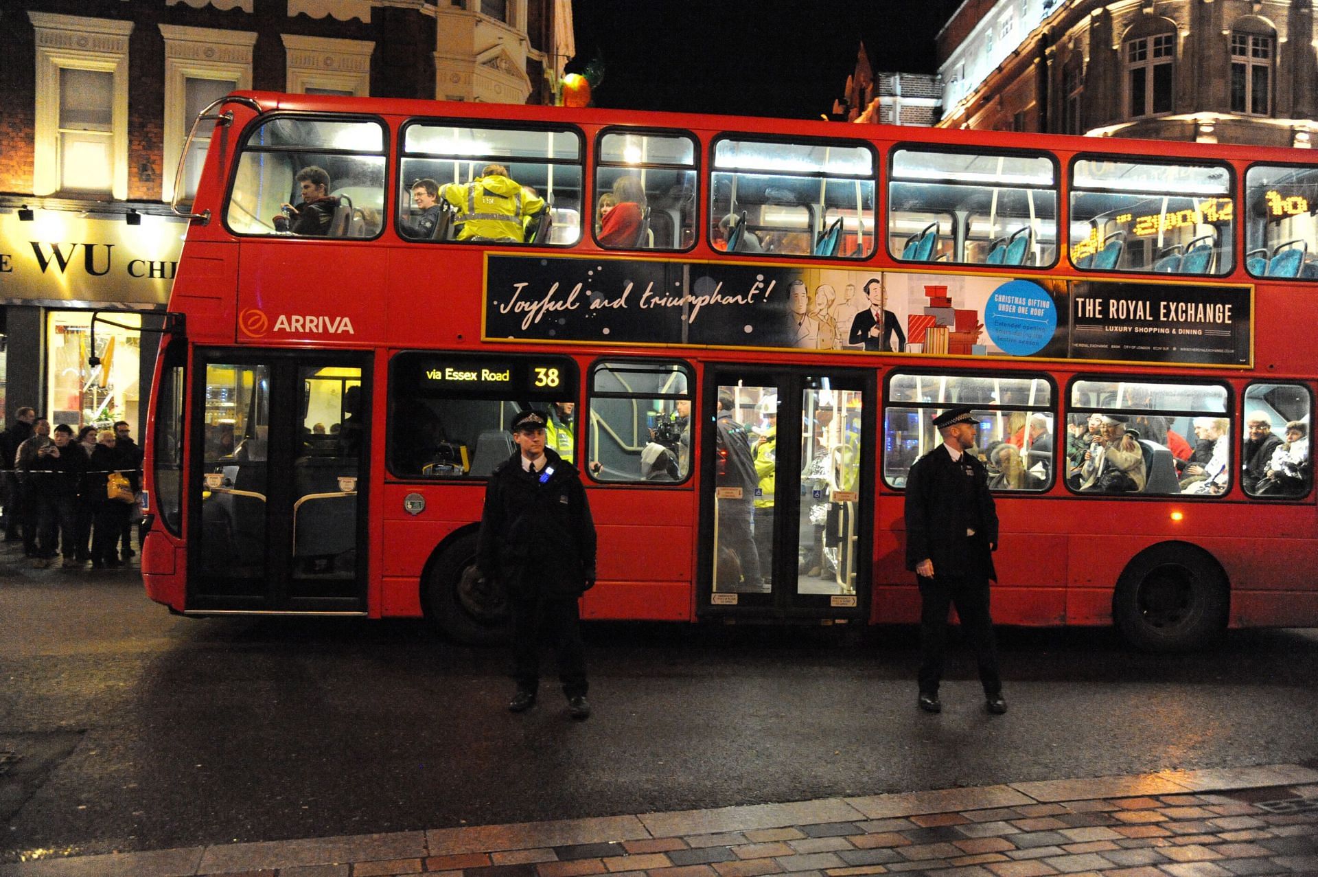 The Roof Of The London Apollo Theatre Collapses During A Performance