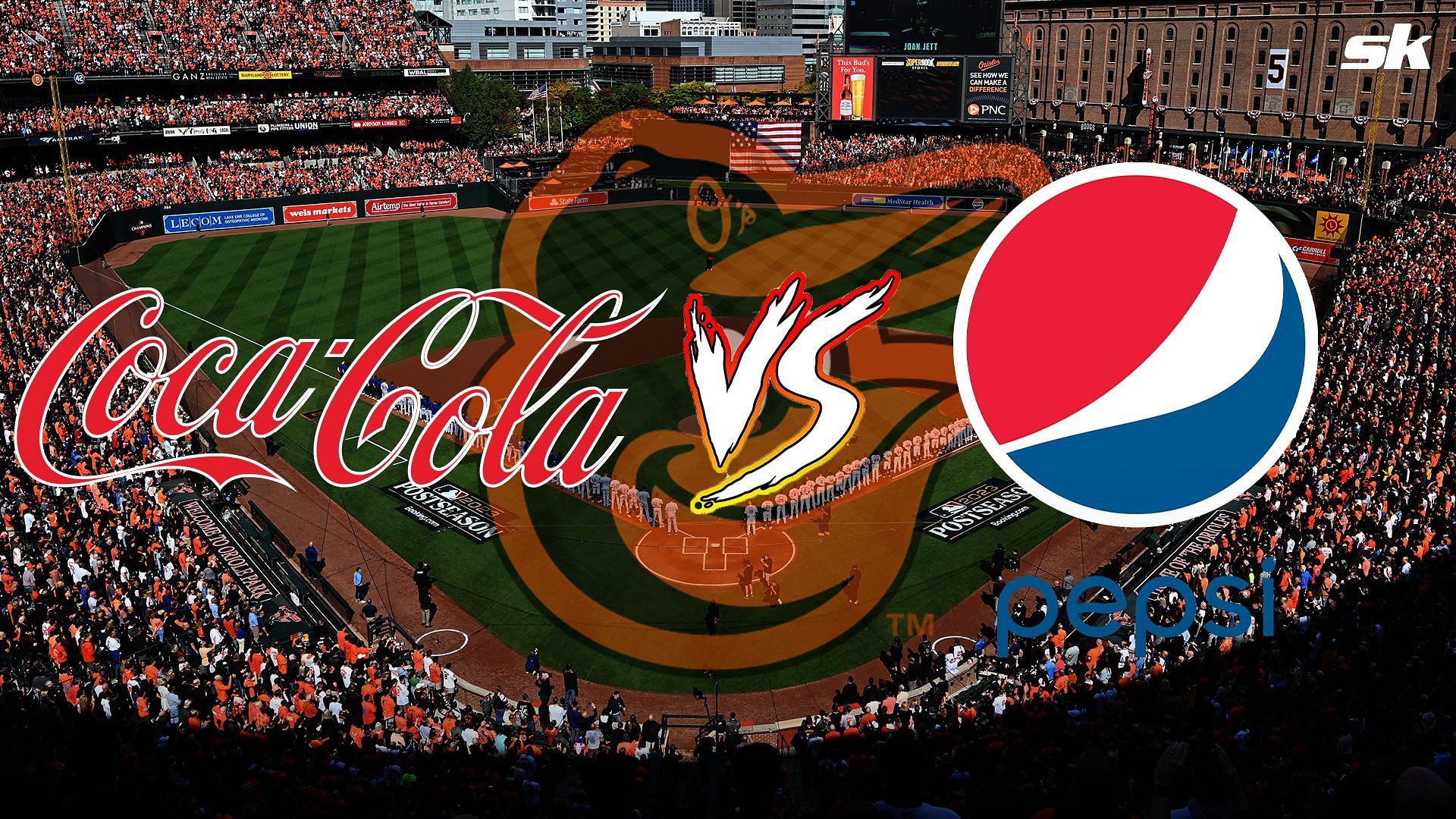 Coca Cola interested in replacing Pepsi at the Baltimore Orioles