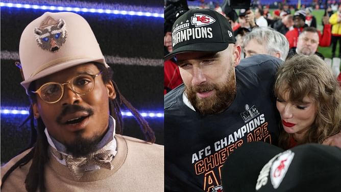 Cam Newton refuses to entertain thought of "f**king Taylor Swifties, Travis Kelces" attending Chiefs' Super Bowl parade