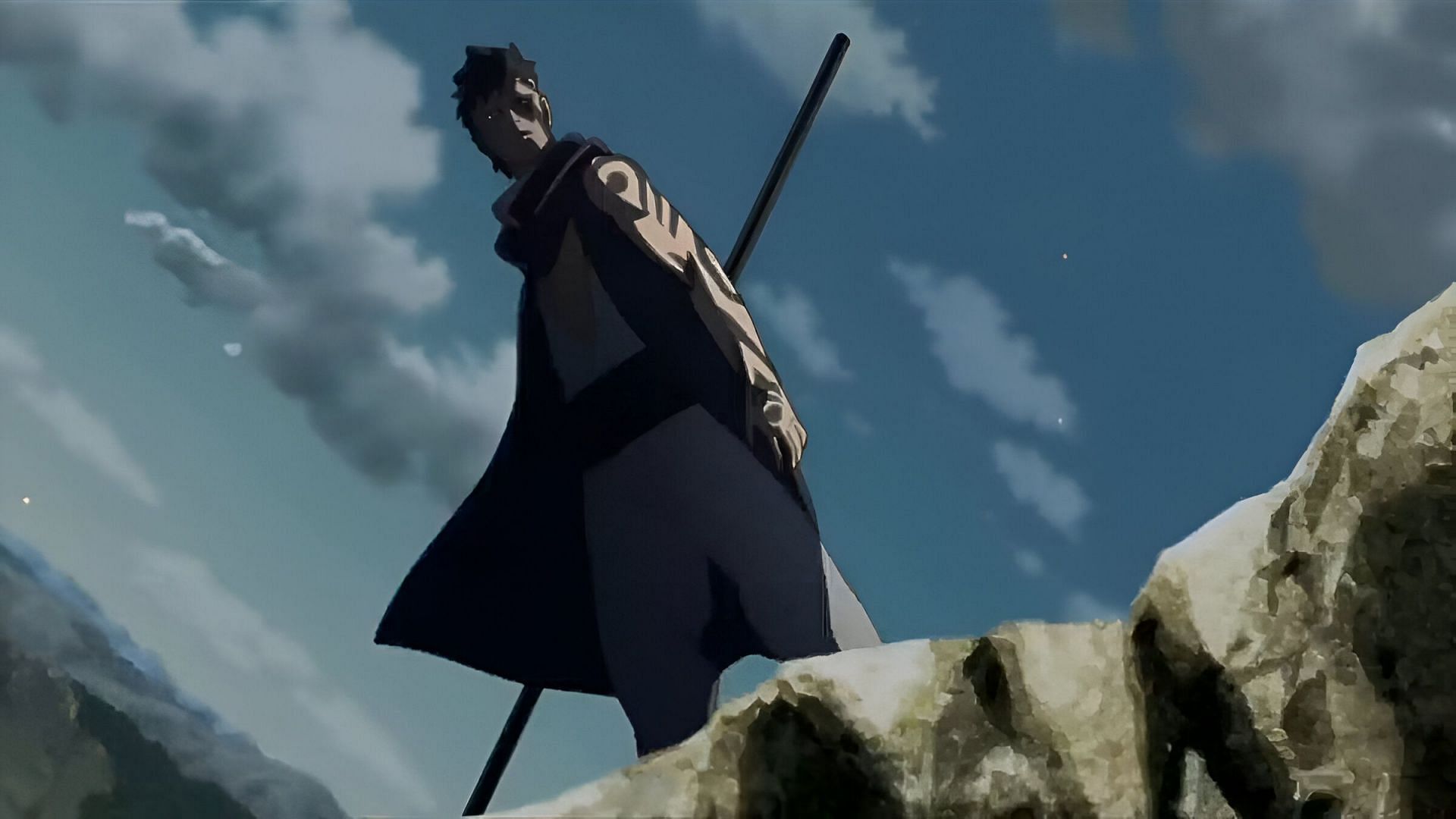 Kawaki as seen in the Boruto anime (Image via Studio Pierrot)