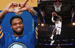 In Video: LeBron James chops it up with Buffalo Bills star Damar Hamlin at Madison Square Garden