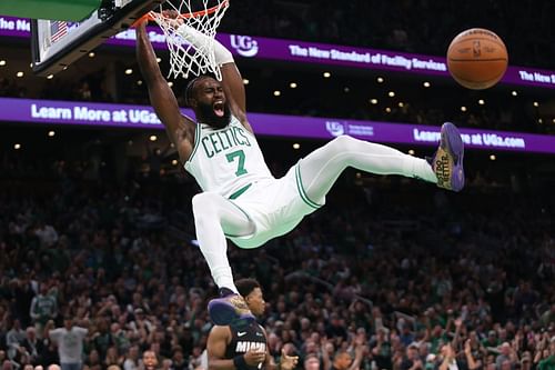 Jaylen Brown brings star power missing in Slam Dunk Contest.