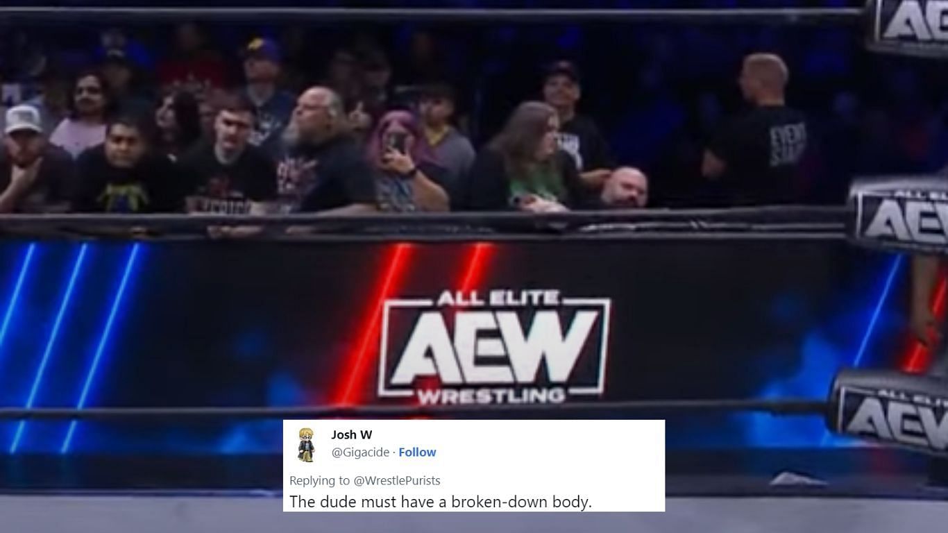 An AEW star reportedly sustained an injury on last night