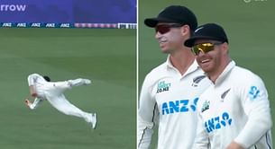 [Watch] Glenn Phillips pulls off a blinder at gully in New Zealand vs South Africa 2nd Test
