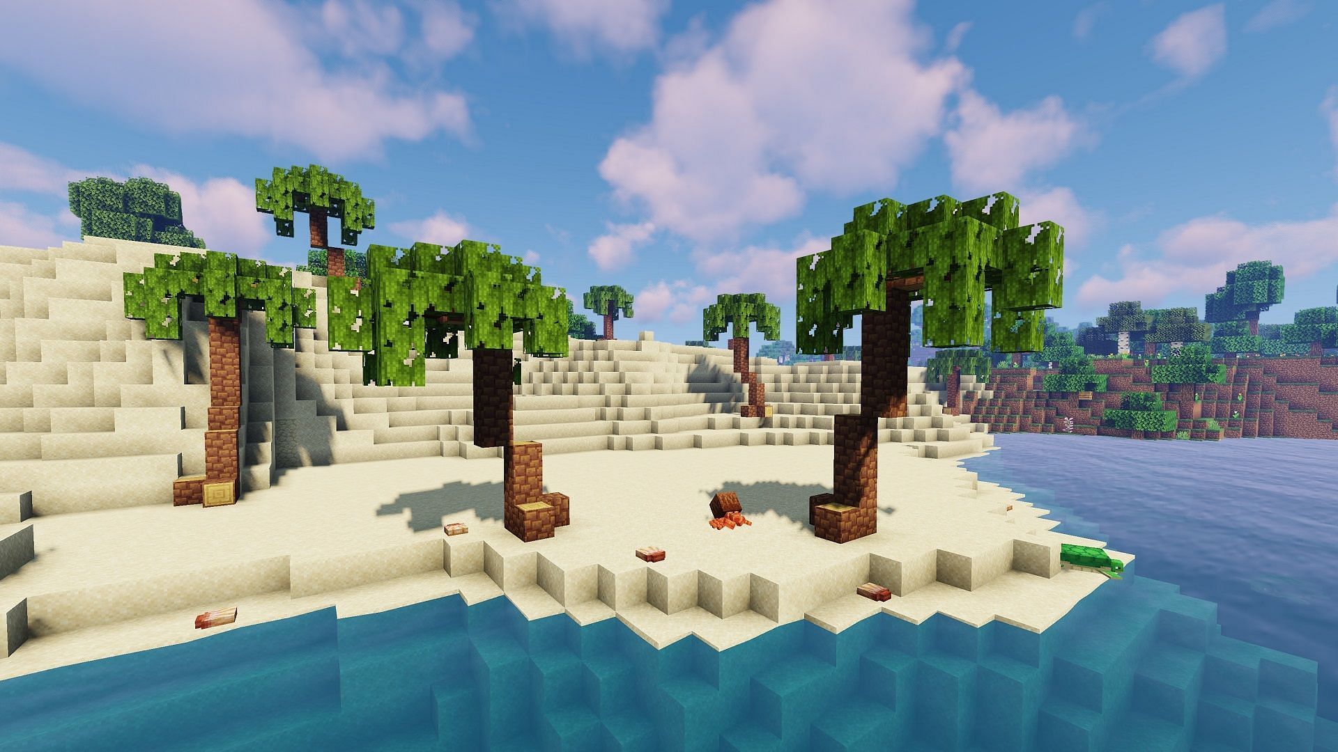 Ecologics enriches Minecraft with mobs and blocks that fit the vanilla feeling (Image via Samedifferent/Modrinth)