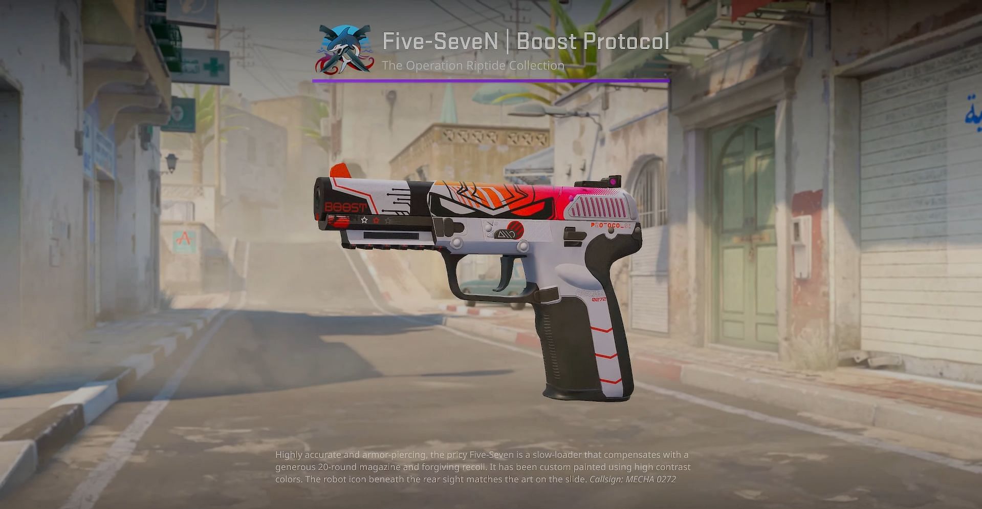 Five-SeveN Boost Protocol (Image via Valve || YouTube/covernant)