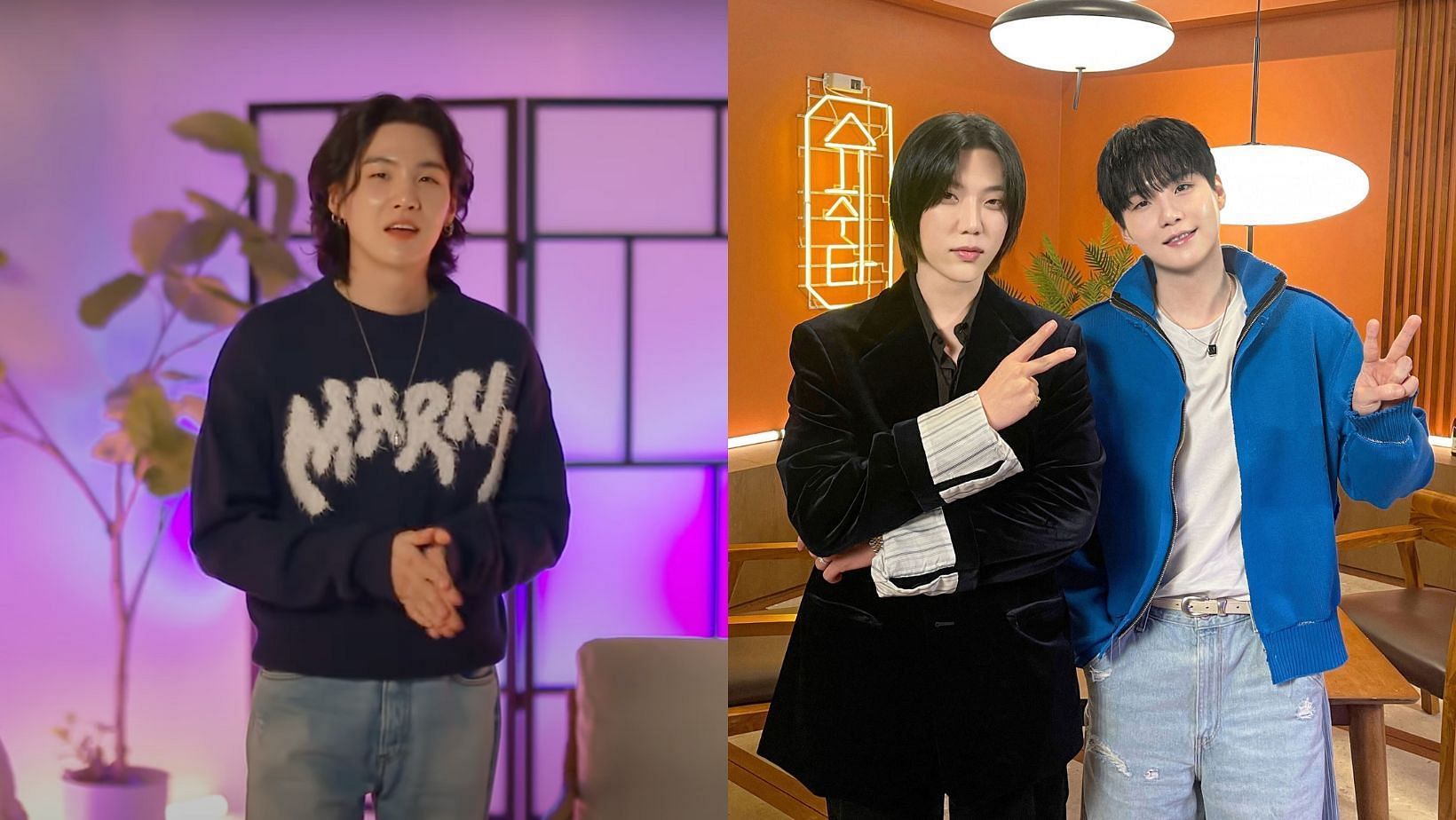 &ldquo;End of an era&rdquo;: BTS Suga closes the first chapter of Suchwita with his close friend EL CAPITXN as the show&rsquo;s last guest. (Images via X/@bts_bighit &amp; YouTube/BANGTANTV)
