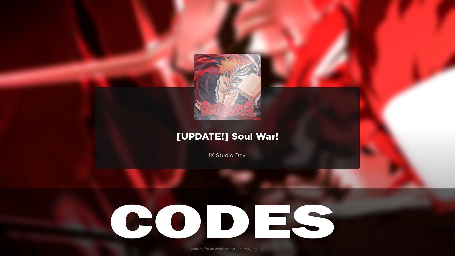 Soul War codes