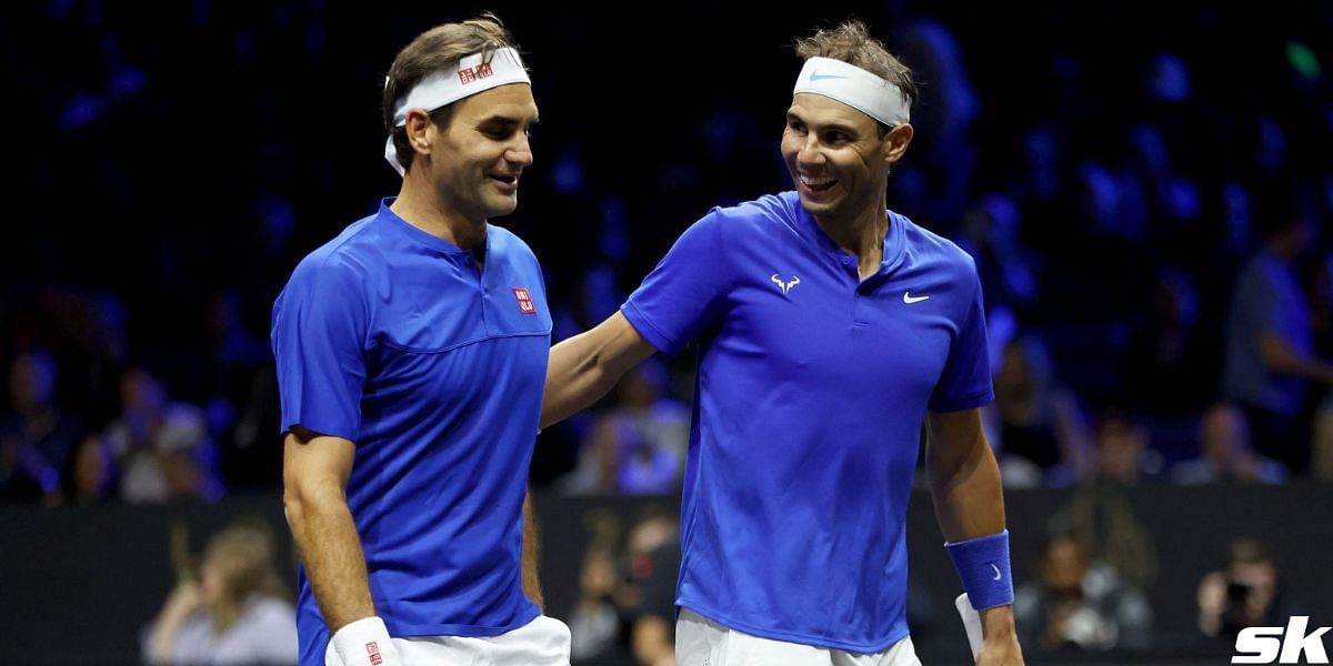 Roger Federer and Rafael Nadal are two of the greatest players in tennis history.