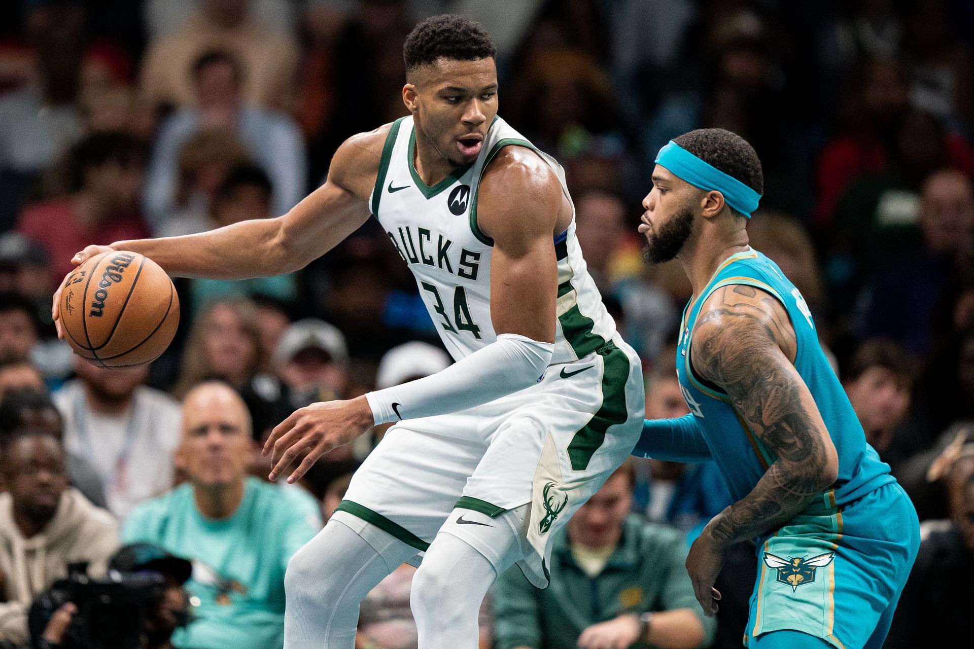 Milwaukee Bucks v Charlotte Hornets