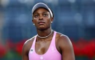 Sloane Stephens at the 2024 Dubai Tennis Championships.