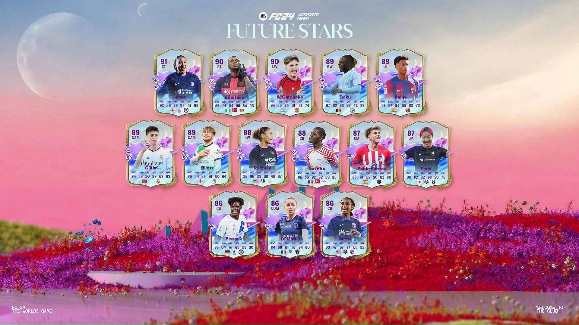 EA FC 24 has special packs on occasion of the Future Stars promo (Image via EA Sports)