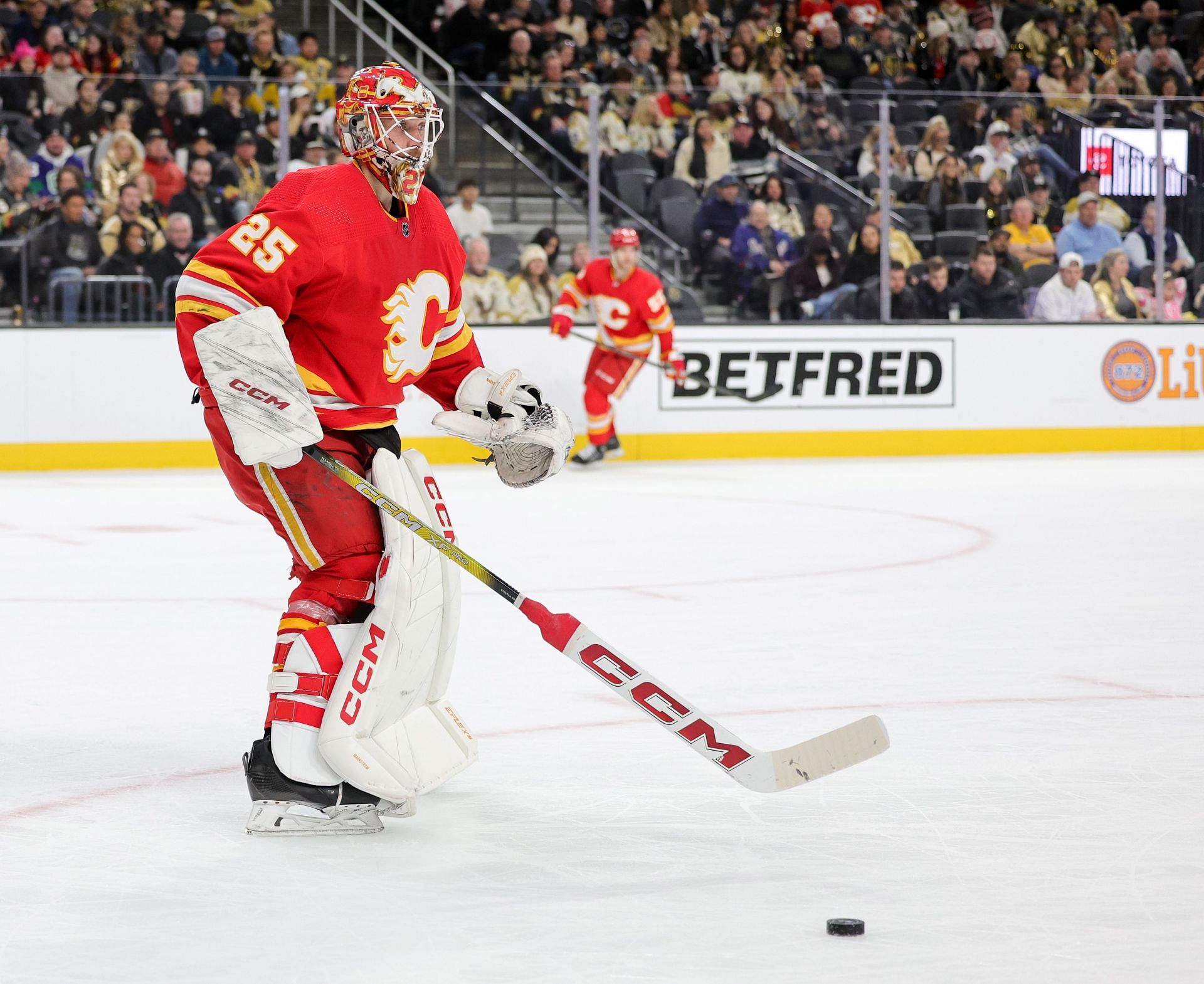 Jacob Markstrom of the NHL&#039;s Calgary Flames