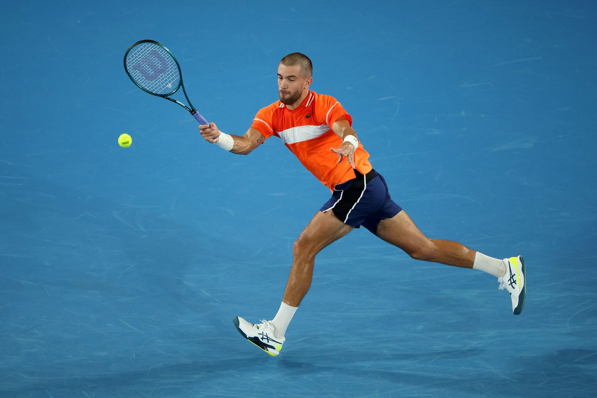 Borna Coric at the 2024 Australian Open.