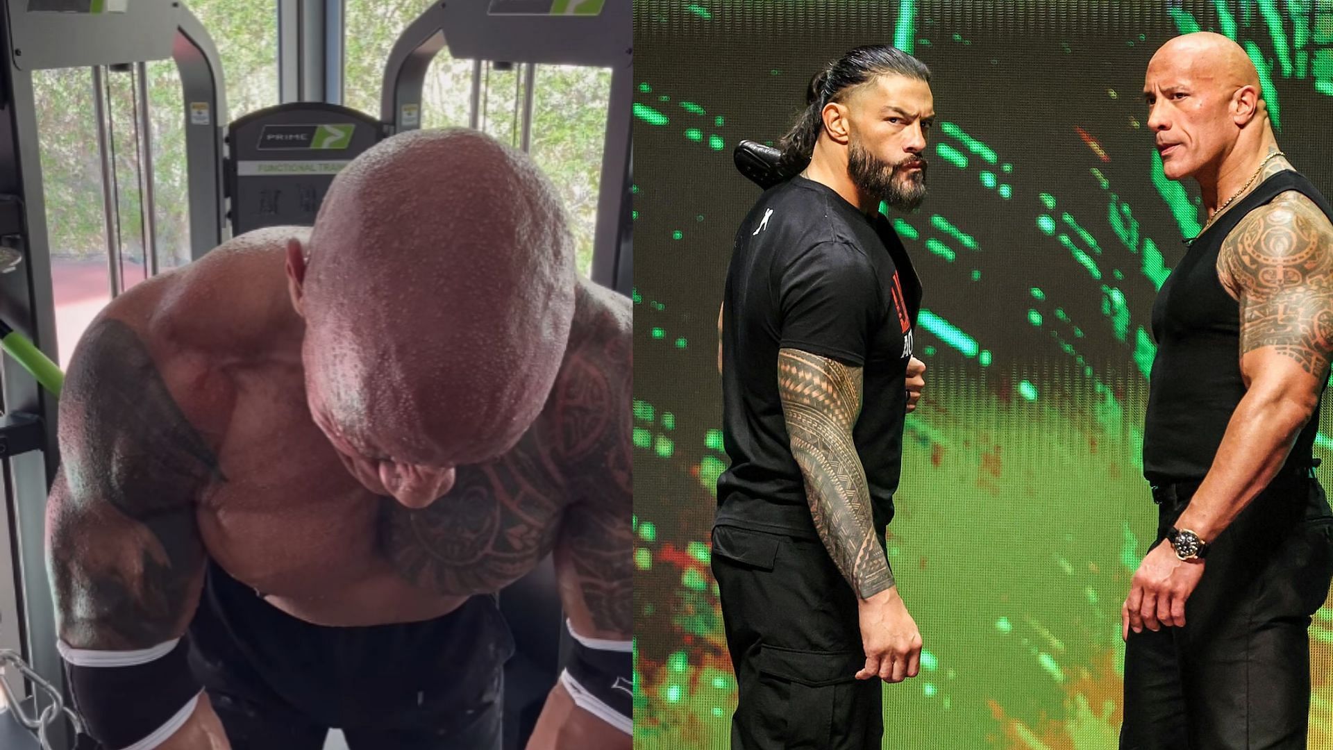 The Rock had something to say before WWE RAW