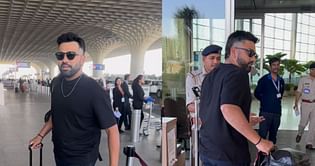 IND vs ENG : तीसरे टेस्ट के लिए राजकोट रवाना हुए रोहित शर्मा, नए हेयरस्टाइल के साथ आये नजर