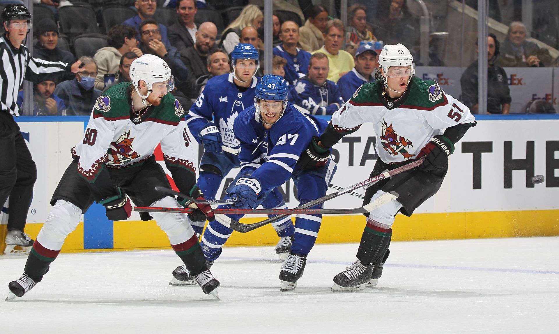 Arizona Coyotes v Toronto Maple Leafs