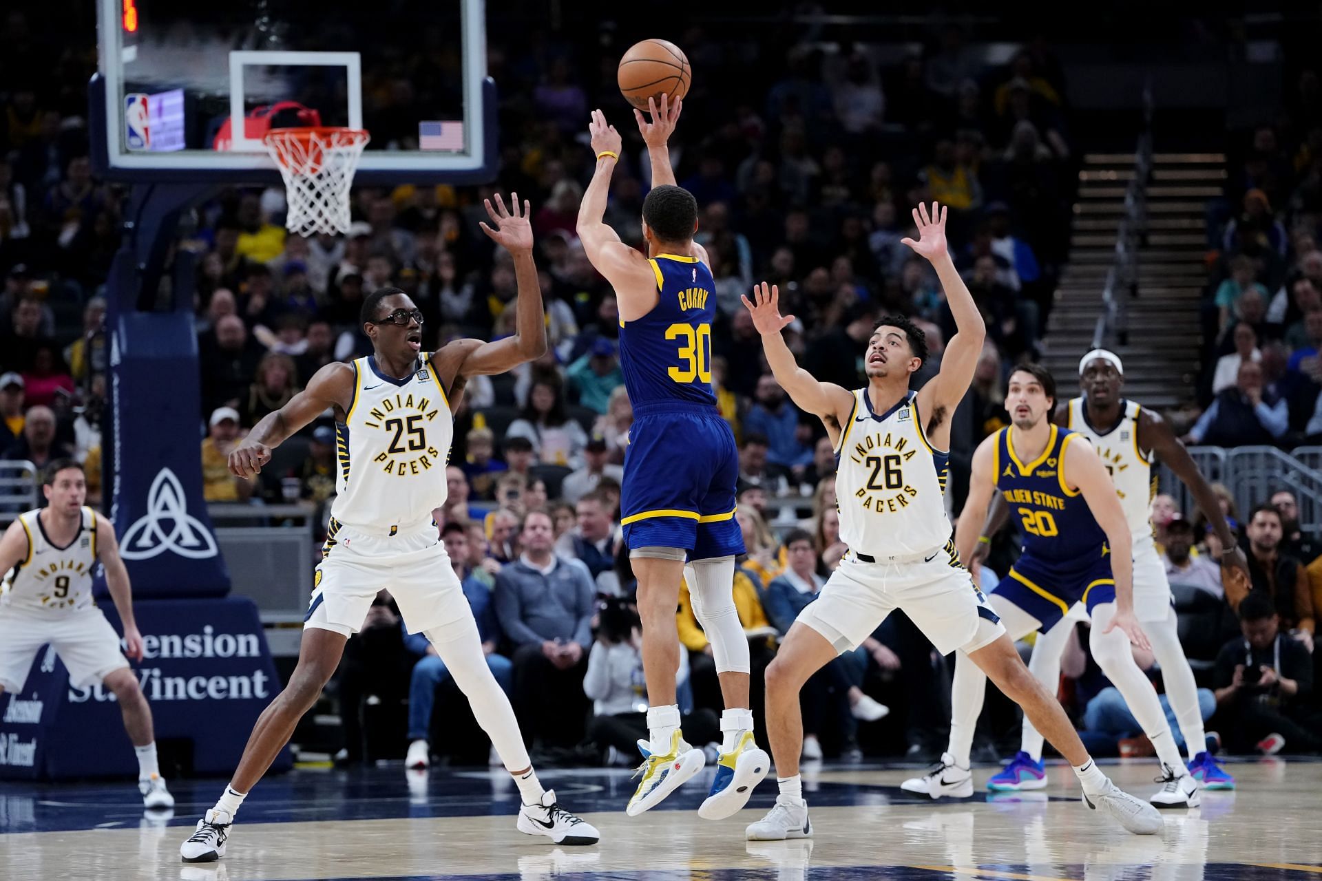 Golden State Warriors vs Indiana Pacers Game Player Stats and Ratings ...