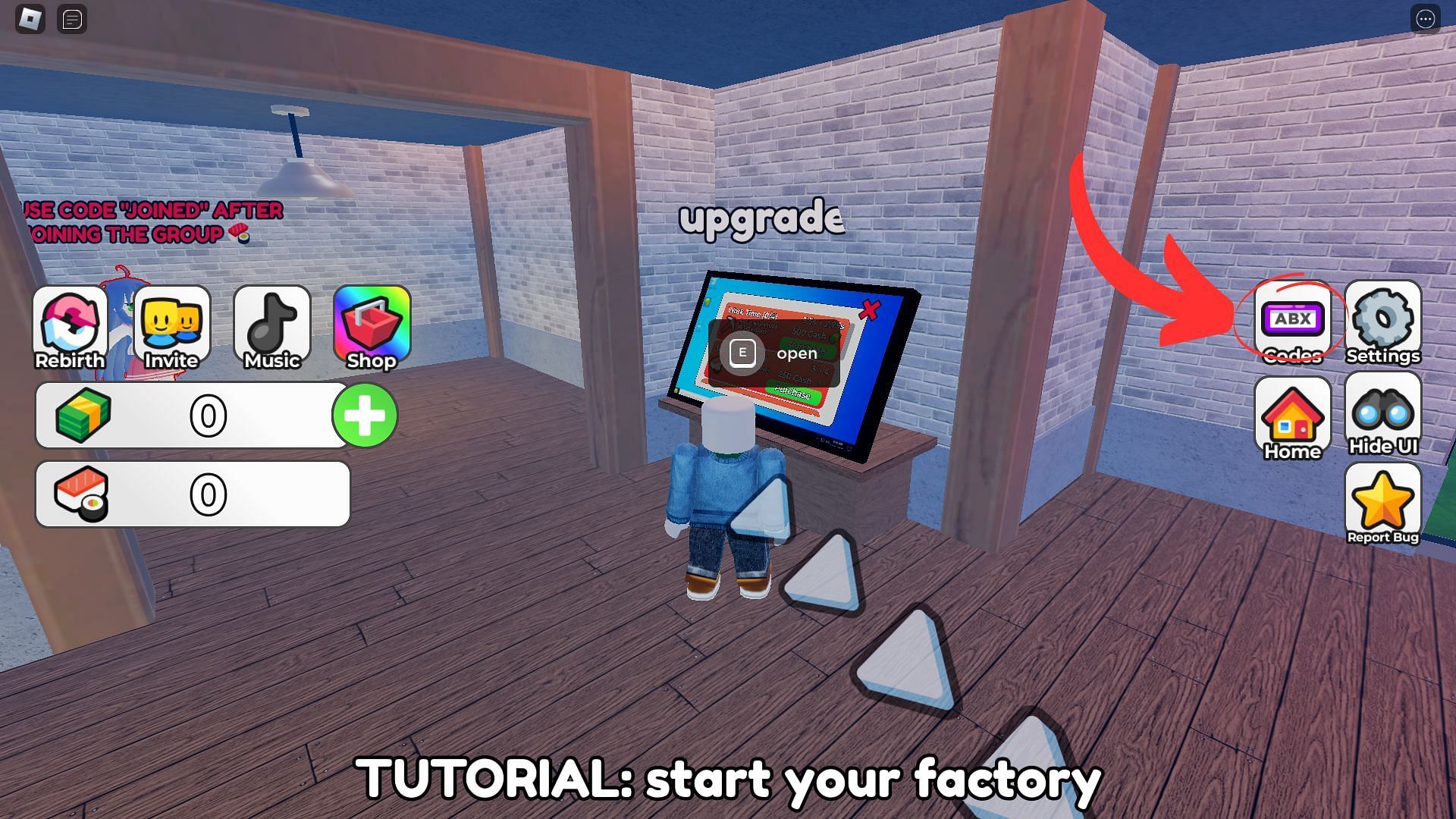 How to redeem codes for Make Sushi and Prove Dad Wrong (Image via Roblox and Sportskeeda)