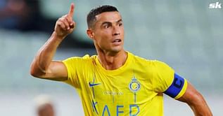 Cristiano Ronaldo debuts new celebration after scoring winner for Al-Nassr against Al-Feiha in AFC Champions League