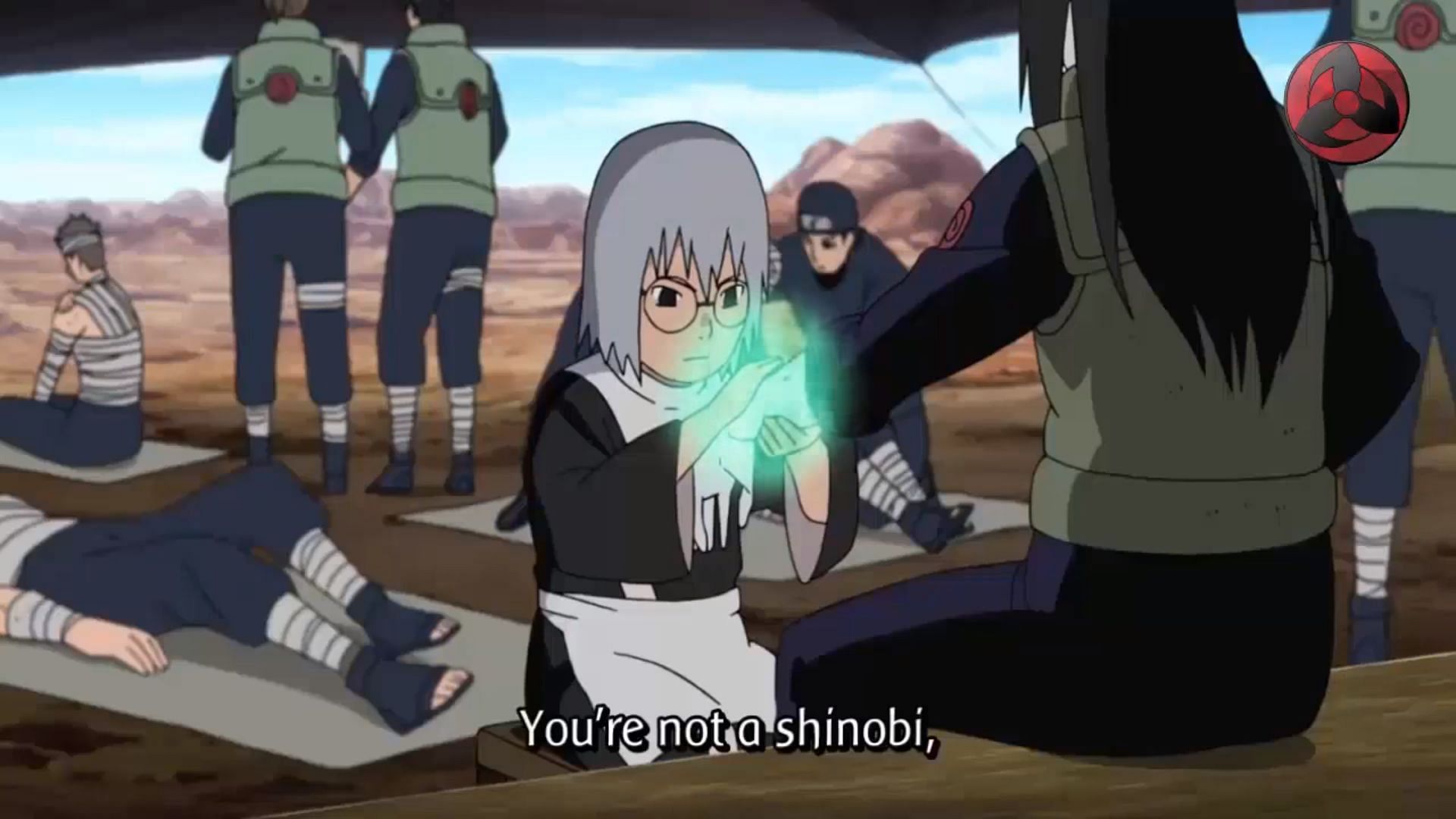 Kabuto Yakushi meets Orochimaru for the first time (Image via Studio Pierrot)