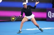 Anastasia Pavlyuchenkova at the 2024 Qatar Open.