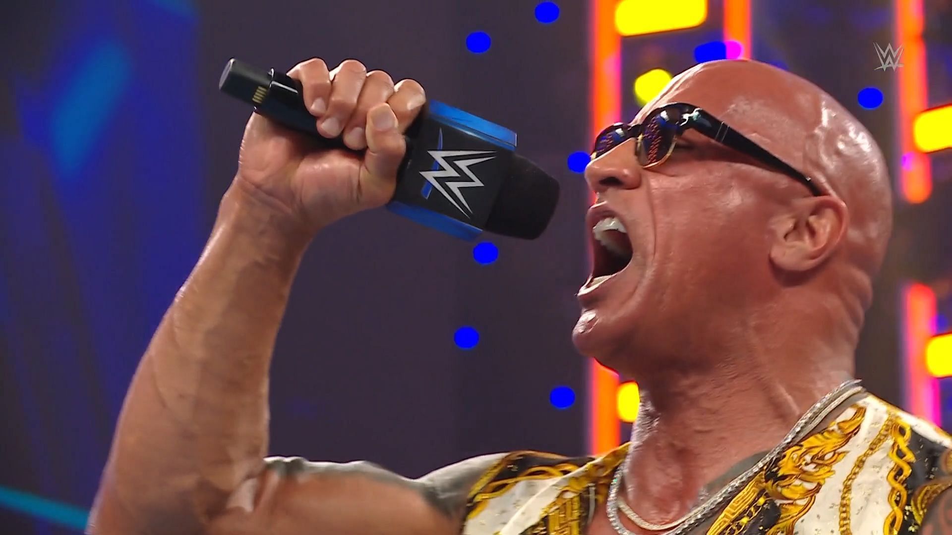 द रॉक कुछ ही समय पहले WWE में वापसी की थी