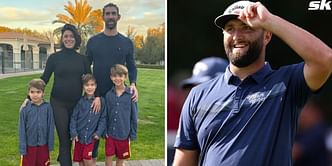 "Our kids play together, it's just awesome being around him" - Michael Phelps on his friendship with golf star Jon Rahm