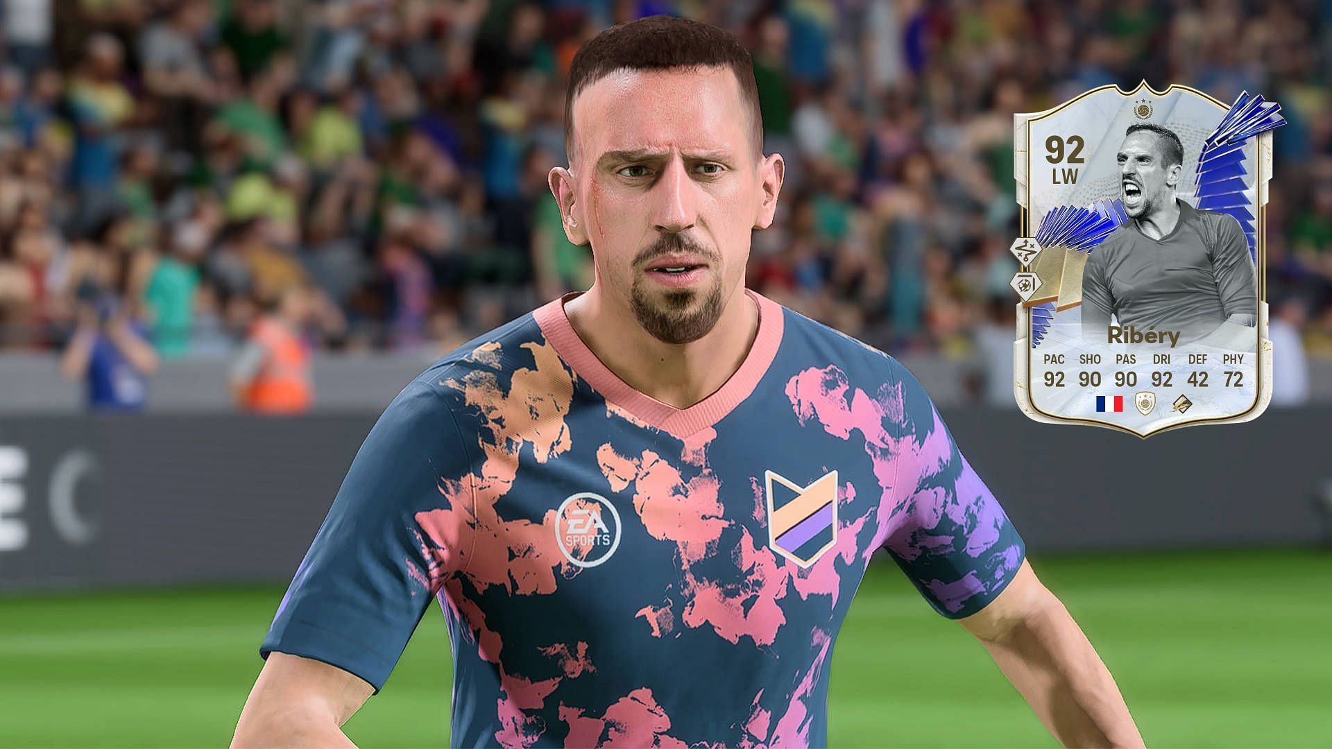 Possessed by French Icon TOTY Franck Ribery, Finesse and Technical is one of the most specialized EA FC 24 double PlayStyle+ combinations (Images via EA Sports)