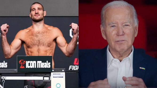 "Spends our money like he's playing monopoly" - Sean Strickland goes off on US President Joe Biden for "lecturing companies" on "shrinkflation"