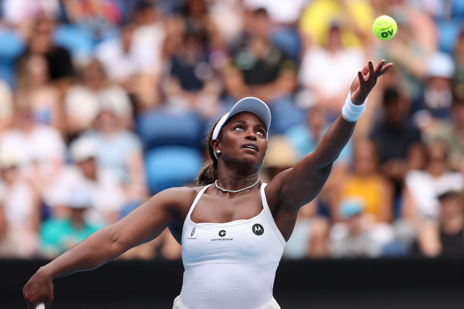 Sloane Stephens at the 2024 Australian Open