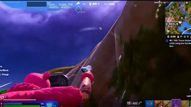 Fortnite player's Ballistic Shield breaks after a single bullet, community shares in their frustration