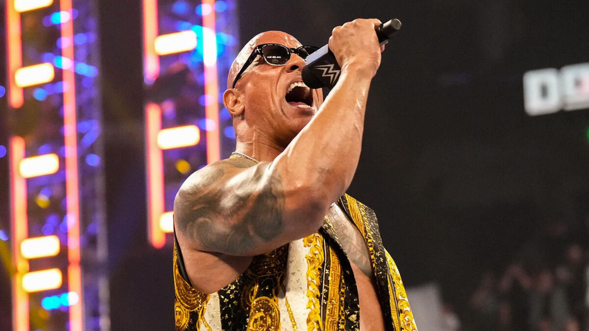 The Rock joined The Bloodline on WWE SmackDown