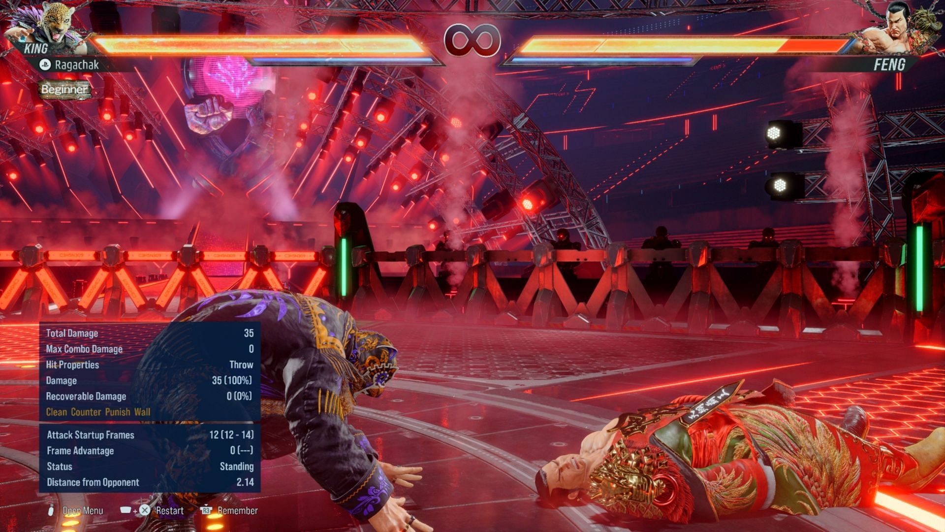 Among the many fighters, few are as frustrating to face as a skilled King (Image via Bandai Namco)