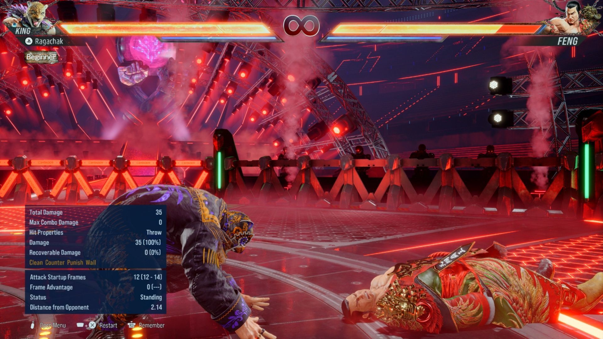 Among the many fighters, few are as frustrating to face as a skilled King (Image via Bandai Namco)