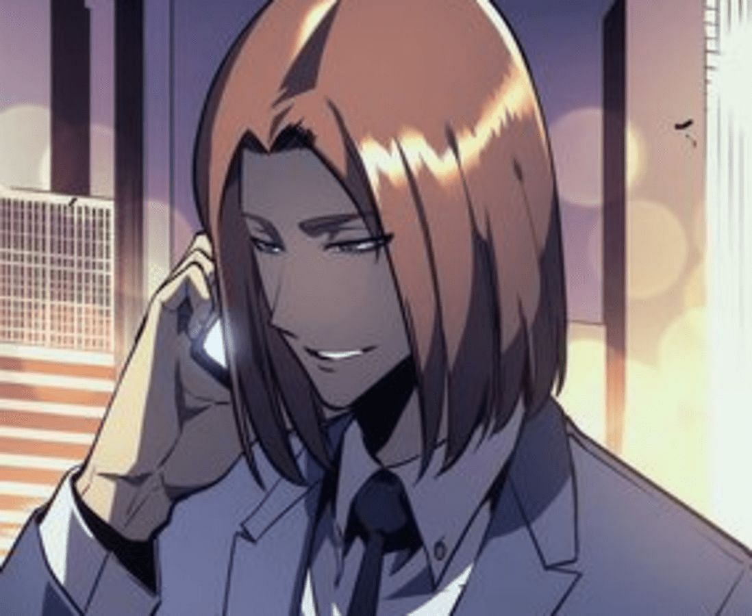 Reiji Sugimoto as seen in the Solo Leveling manhwa (Image via Chugong/DUBU/Webtoon)