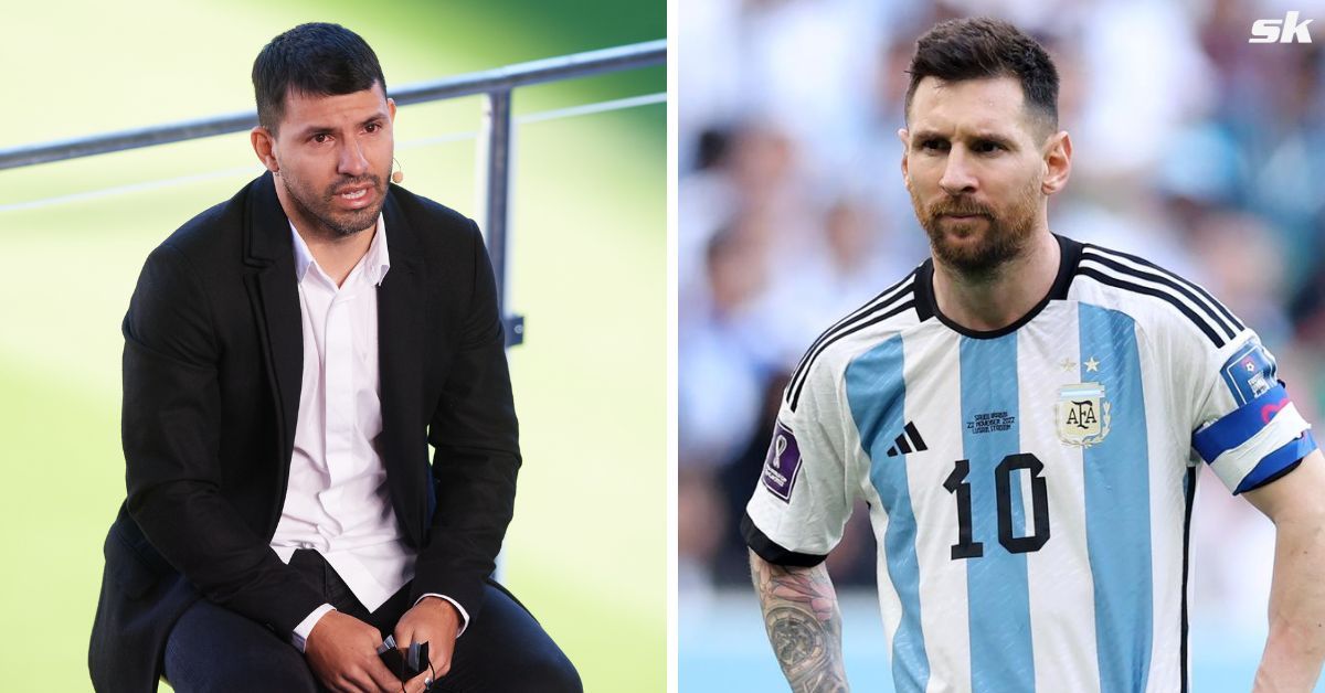 Sergio Aguero (left) and Lionel Messi