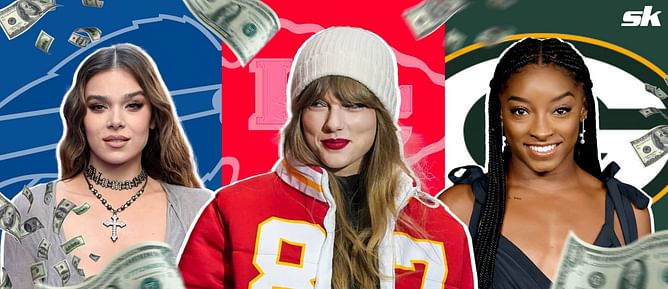 Taylor Swift vs Simone Biles vs Hailee Steinfeld: Comparing three star partners of NFL players based on combined $1,137,000,00 net worth