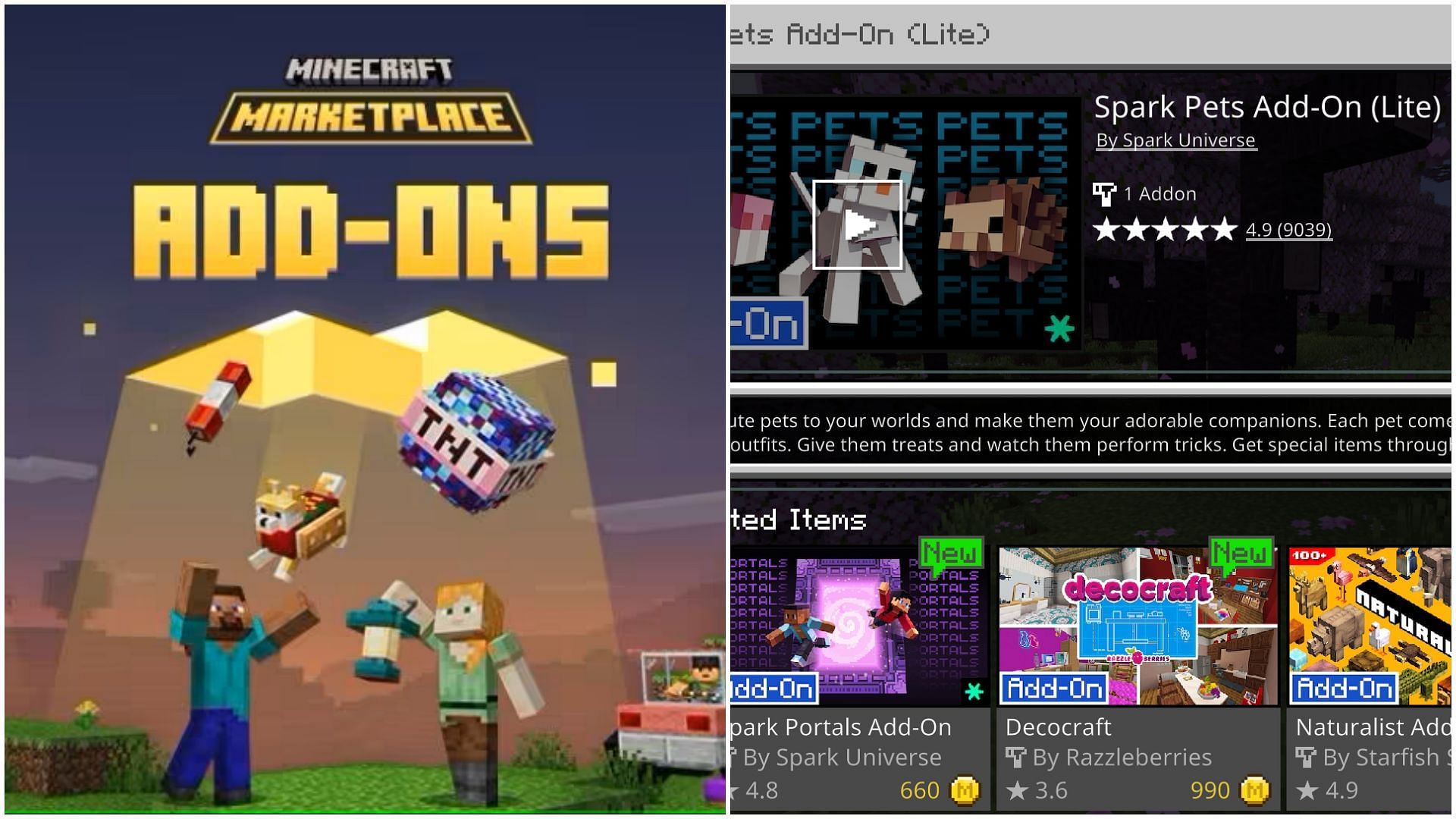 Mojang officially adds add-ons to Bedrock Edition that are similar to mods on Java Edition (Image via Sportskeeda)