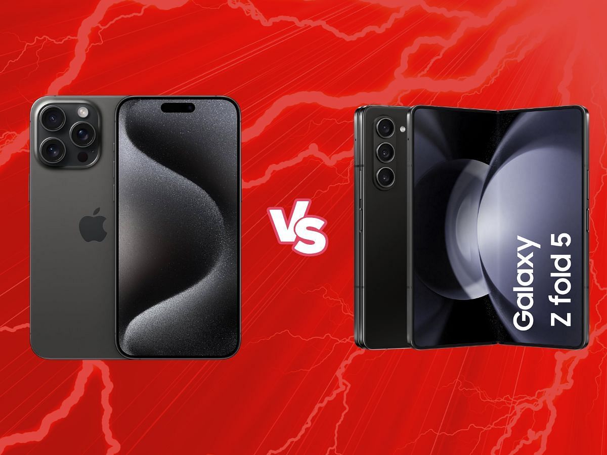 iPhone 15 Pro Max vs Galaxy Z Fold 5