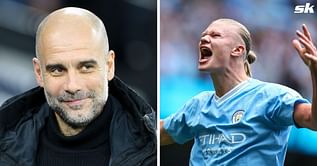"You have to ask the media from Madrid" - Man City boss Pep Guardiola responds to rumors linking Erling Haaland with a move to Real Madrid