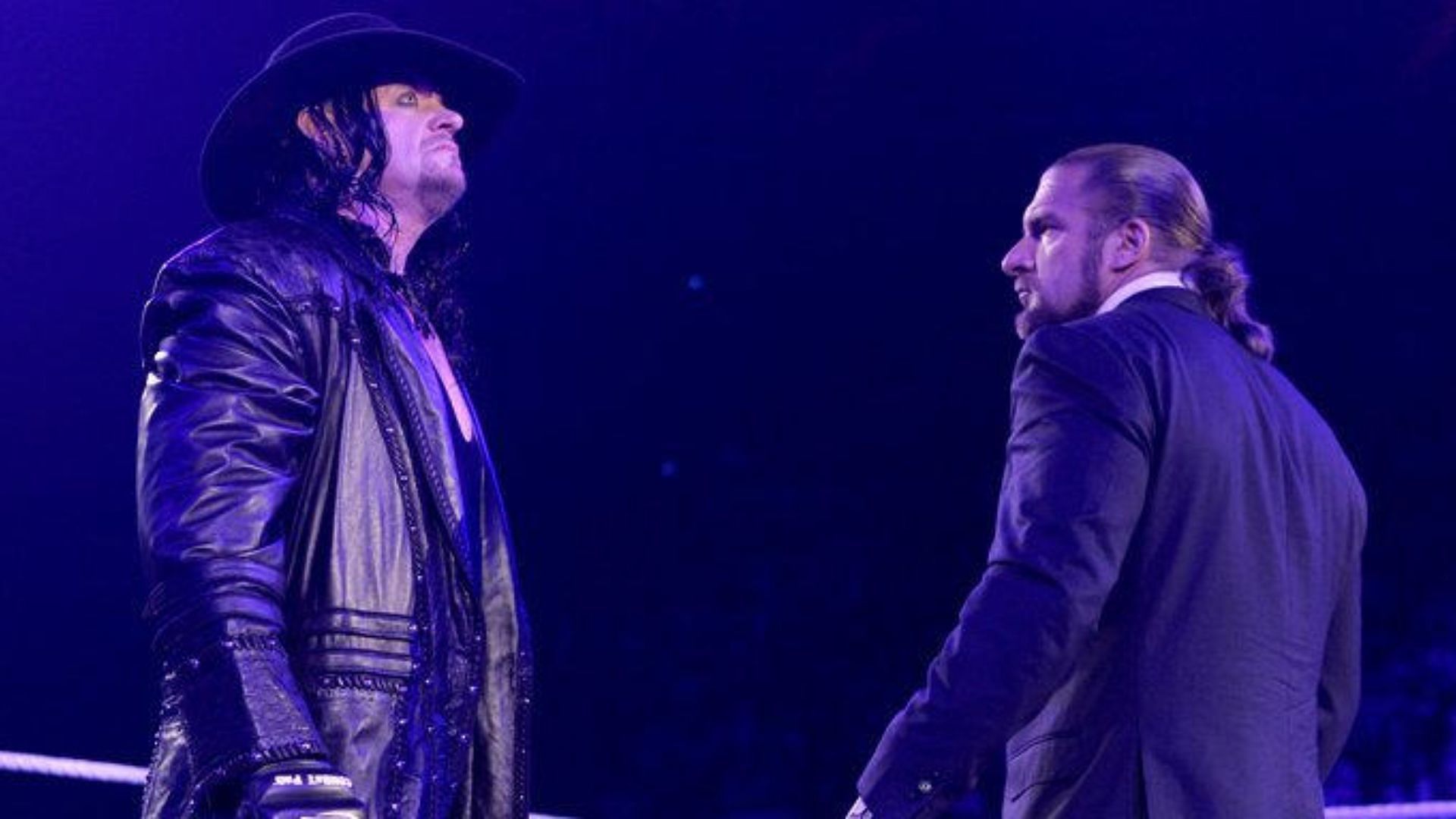 The Undertaker and Triple H on the Road to WrestleMania XXVIII.