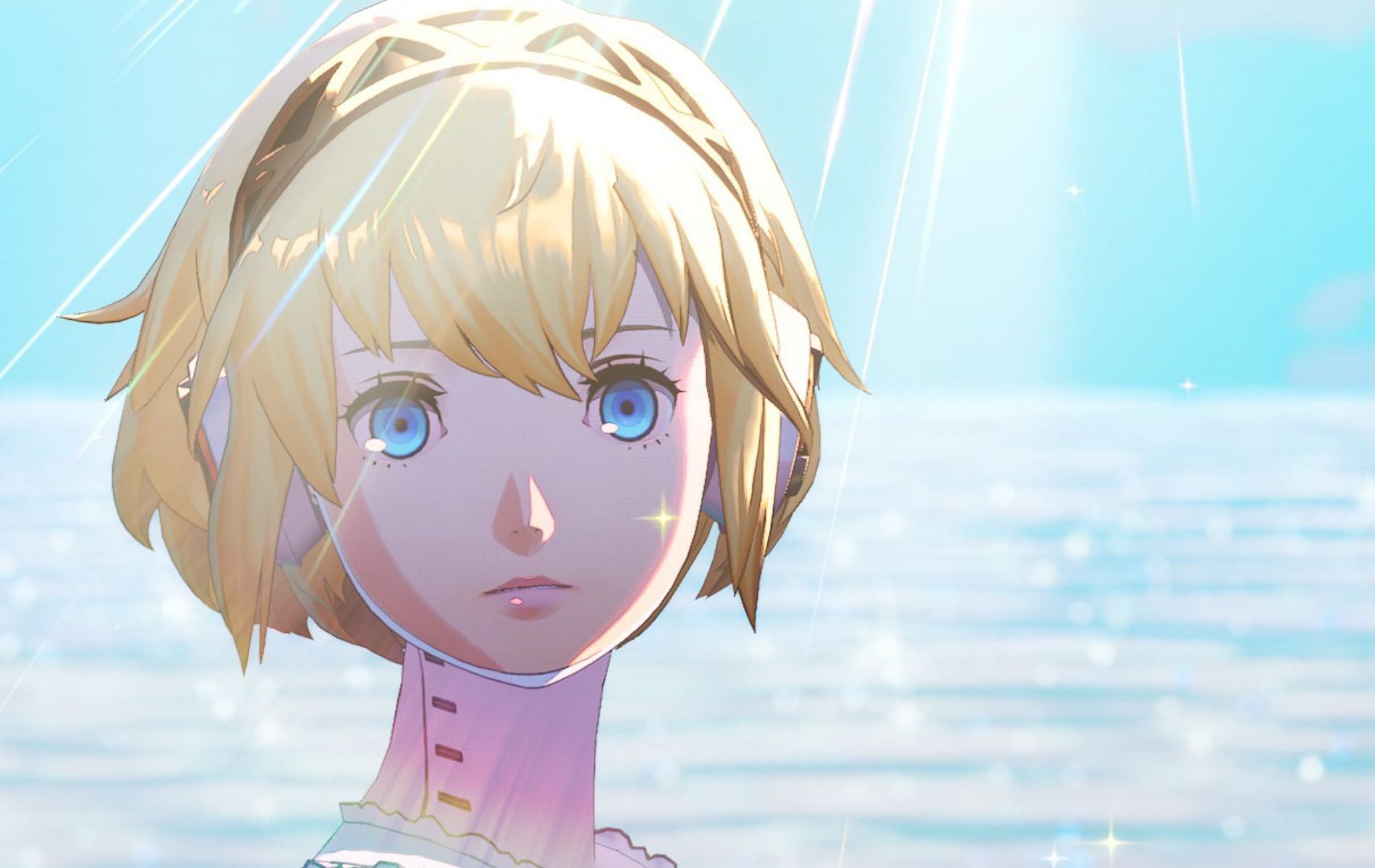 Aigis from the game who might play an essential part in the Persona 3 Reload DLC leaked chapter