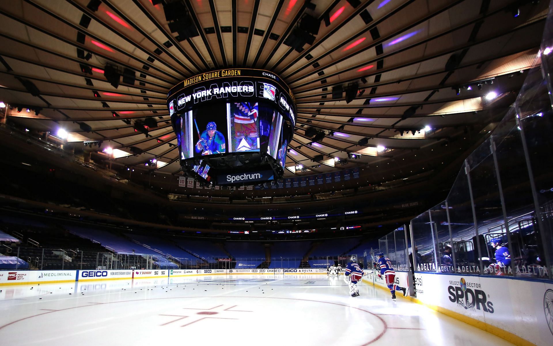 Madison Square Garden, home of the New York Rangers